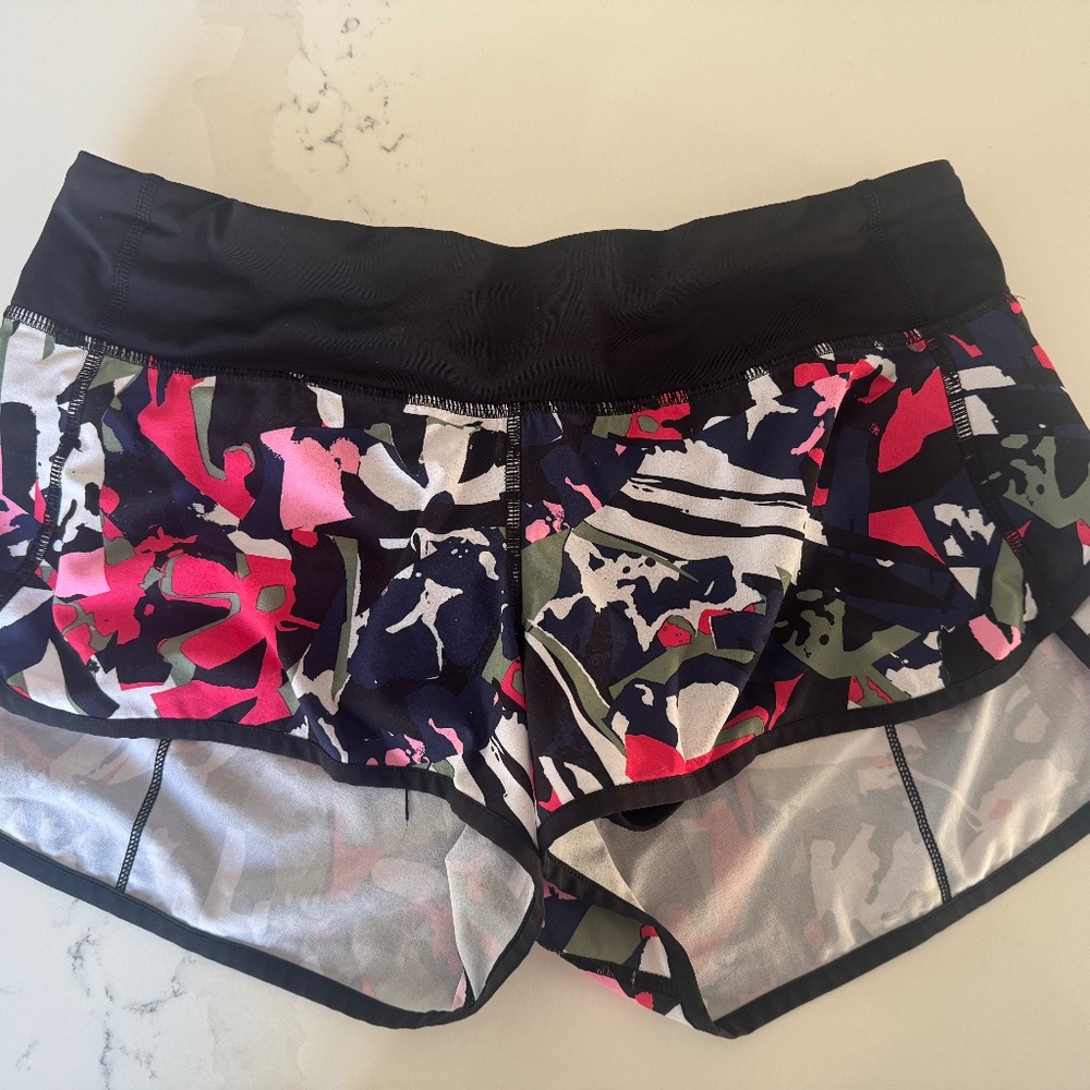 Lululemon run speed short sz 6